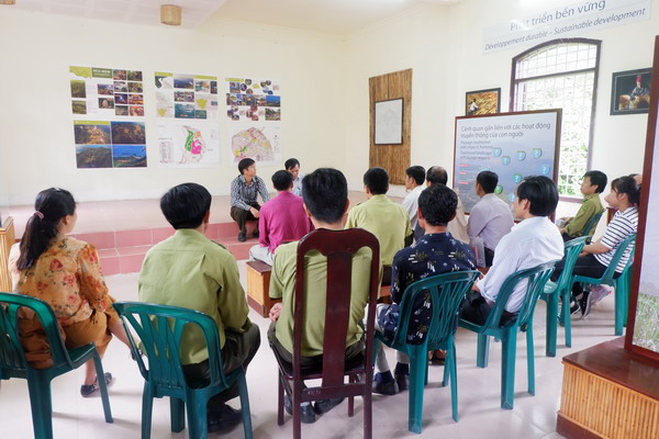 Vườn quốc gia Bạch Mã tổ chức tập huấn nghiệp vụ thuyết minh viên tại điểm năm 2018