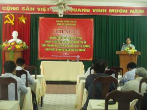 Đảng ủy Vườn quốc gia Bạch Mã tổ chức Hội nghị quán triệt chỉ thị 05CT/TW ngày 15/5/2016 của Bộ Chính trị về “Đẩy mạnh học tập và làm theo tư tưởng, đạo đức, phong cách Hồ Chí Minh”